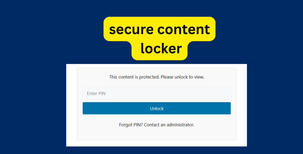 secure content pro plugin for wordpress